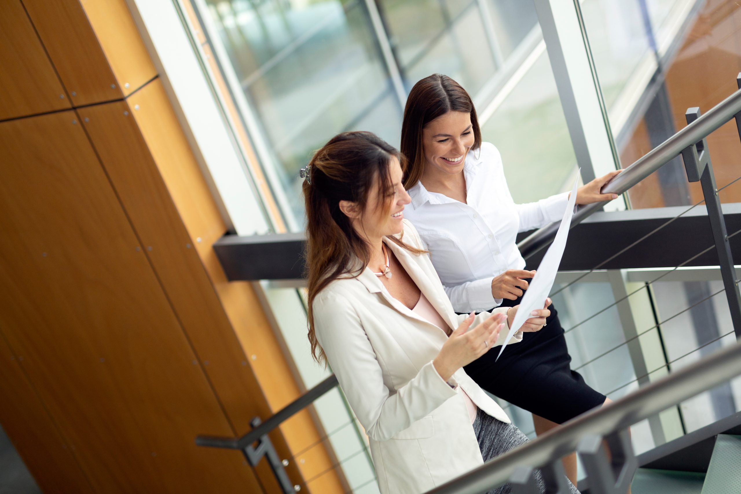 Business people day at modern business office